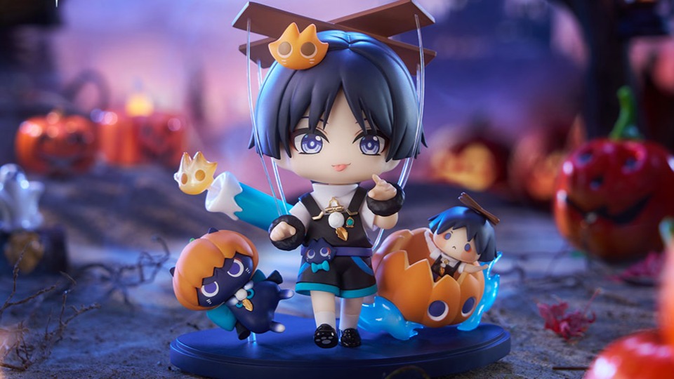 原神 幽夜綺想シリーズ ちびキャラフィギュア 放浪者