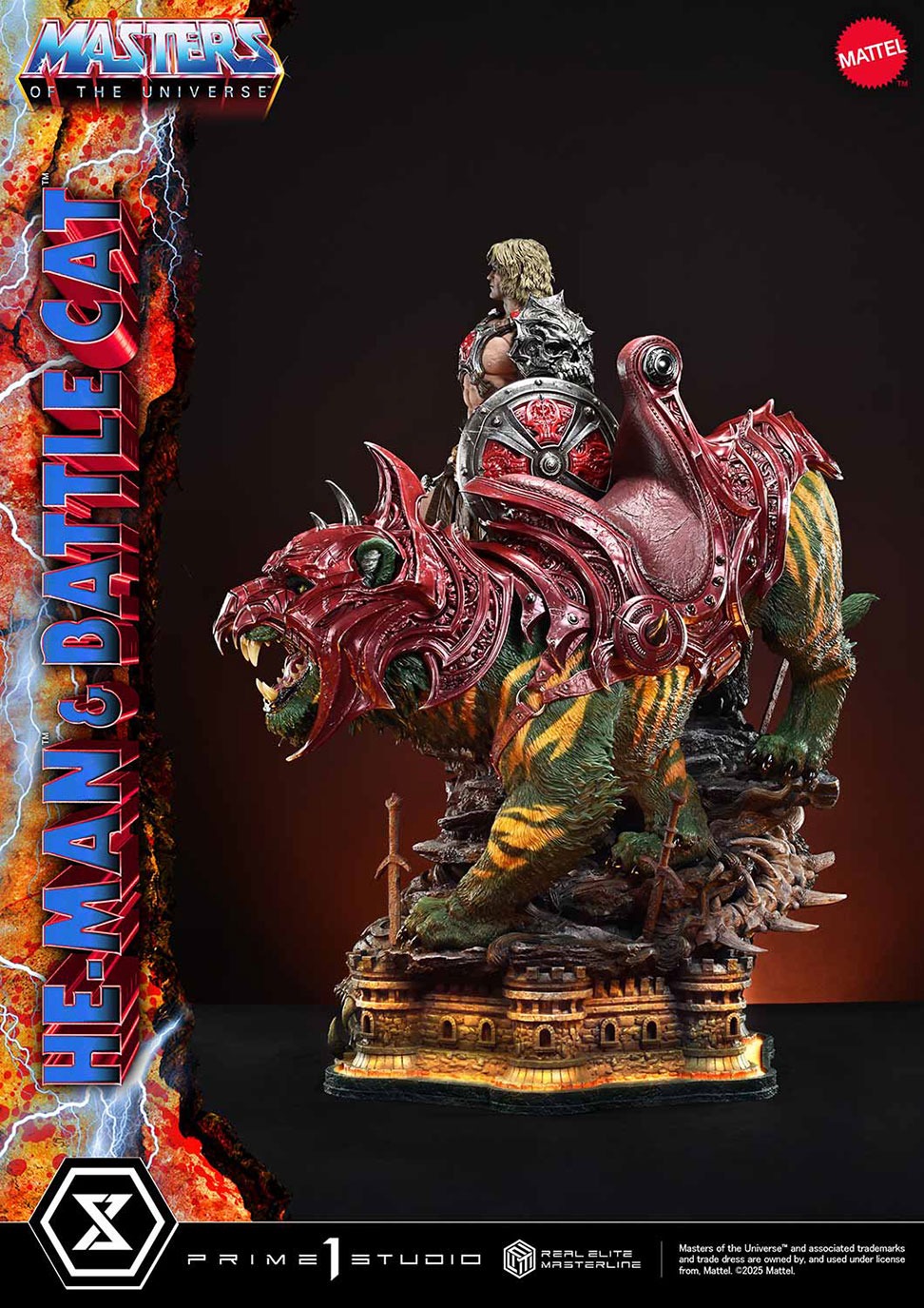 リアルエリートマスターライン Masters of the Universe ヒーマン & バトルキャット