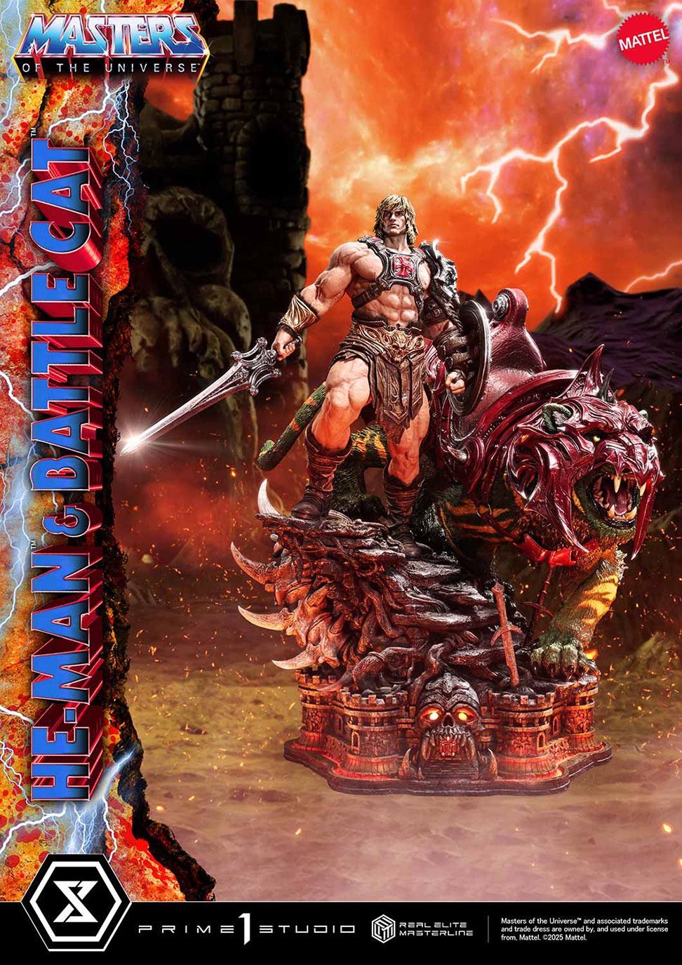 リアルエリートマスターライン Masters of the Universe ヒーマン & バトルキャット