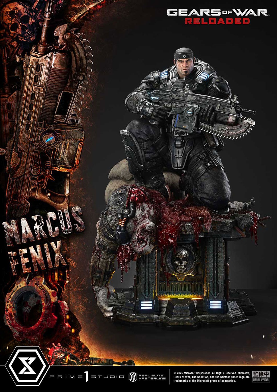 リアルエリートマスターライン Gears of War: Reloaded マーカス・フェニックス
