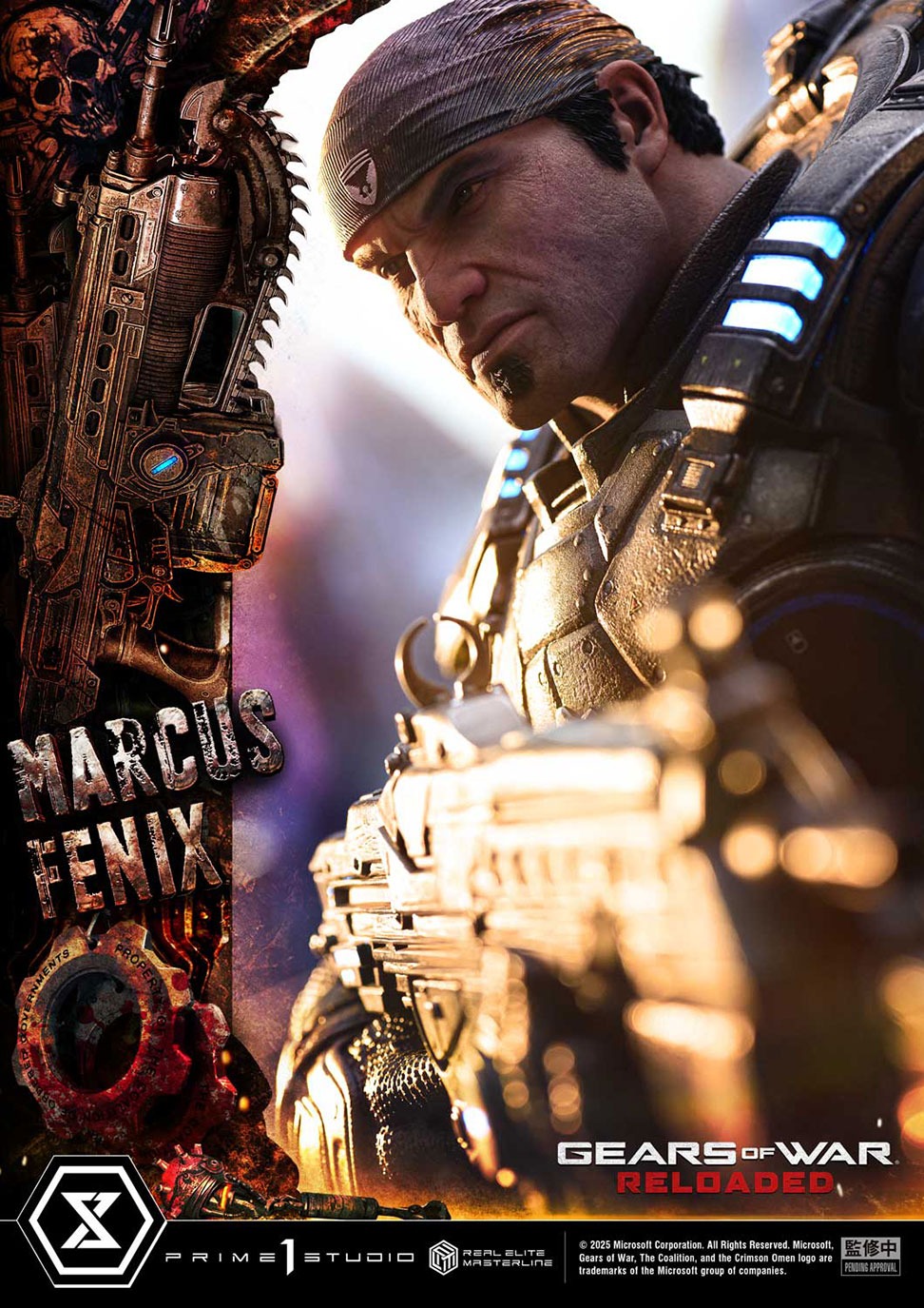 リアルエリートマスターライン Gears of War: Reloaded マーカス・フェニックス