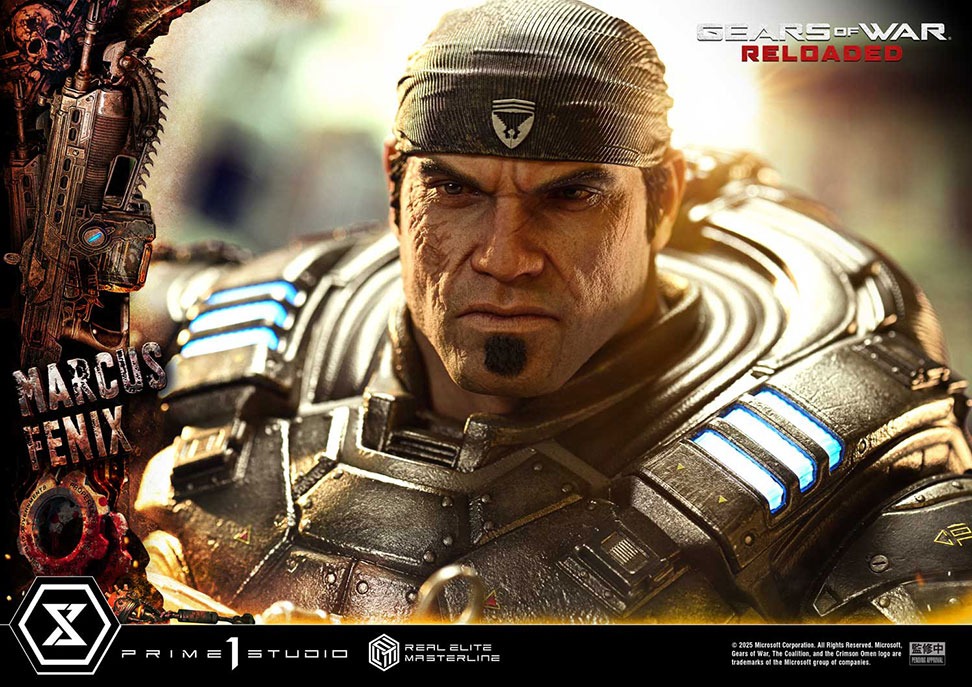 リアルエリートマスターライン Gears of War: Reloaded マーカス・フェニックス