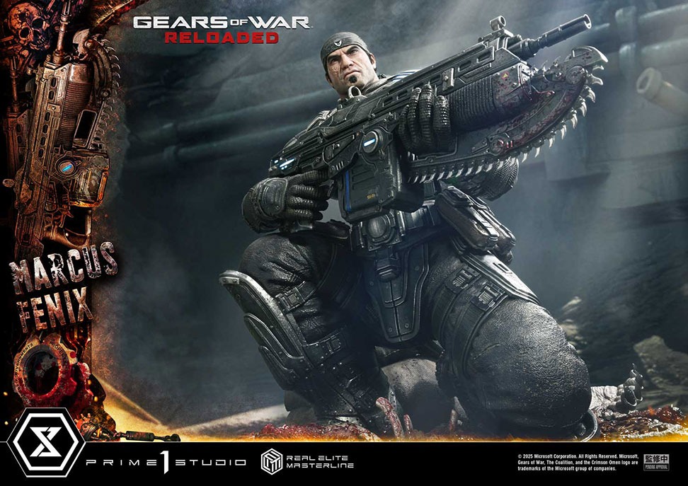 リアルエリートマスターライン Gears of War: Reloaded マーカス・フェニックス