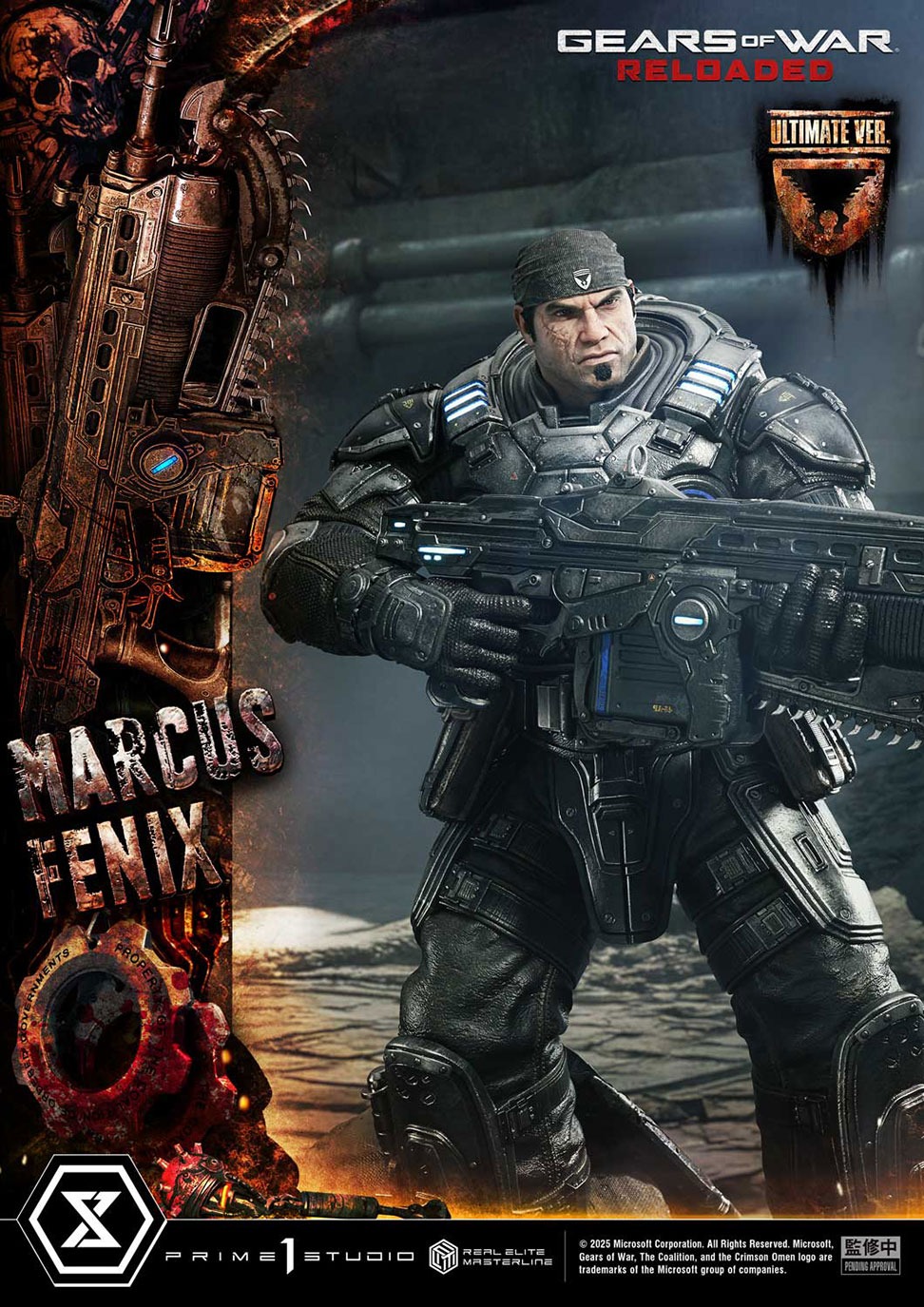 リアルエリートマスターライン Gears of War: Reloaded マーカス・フェニックス アルティメット版