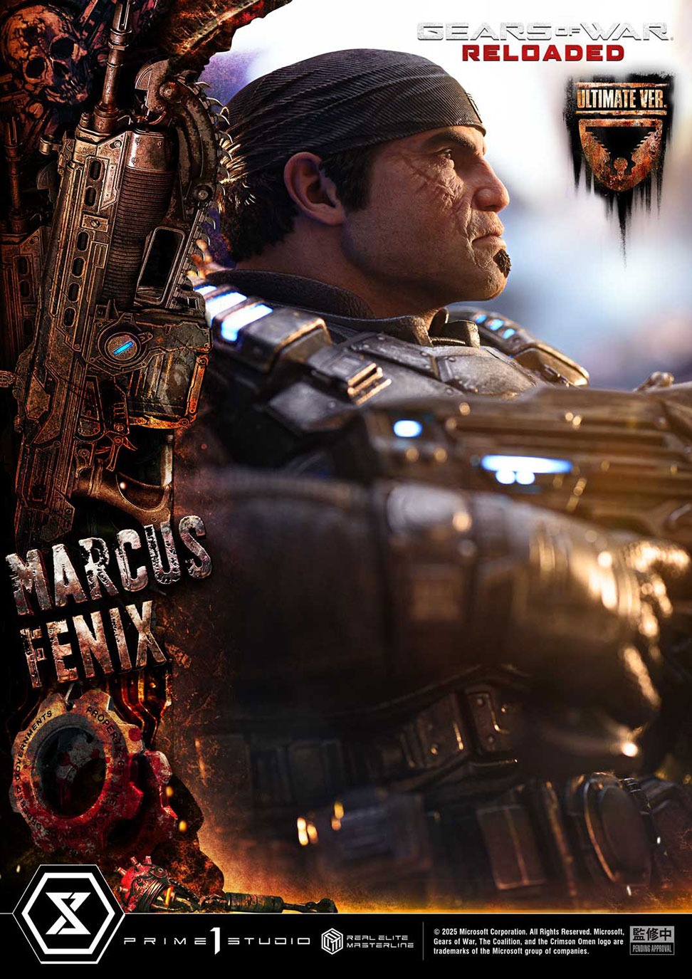 リアルエリートマスターライン Gears of War: Reloaded マーカス・フェニックス アルティメット版