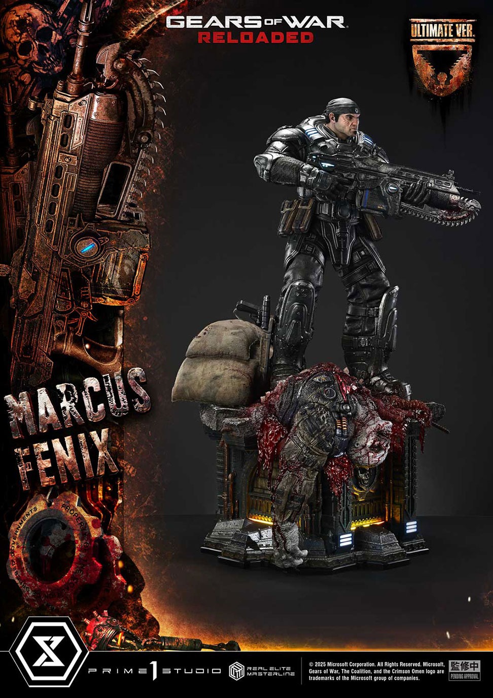 リアルエリートマスターライン Gears of War: Reloaded マーカス・フェニックス アルティメット版