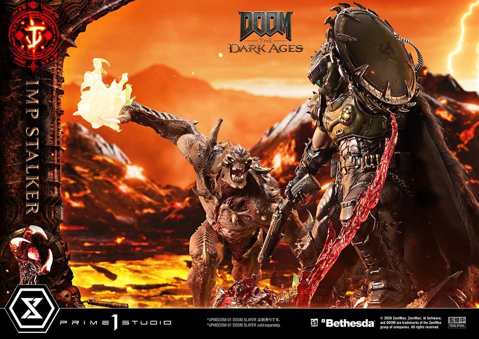 アルティメットプレミアムマスターライン DOOM: The Dark Ages インプ ストーカー