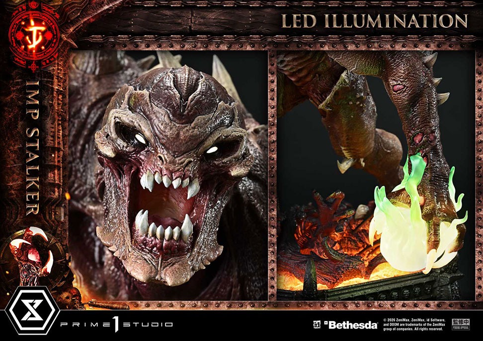 アルティメットプレミアムマスターライン DOOM: The Dark Ages インプ ストーカー