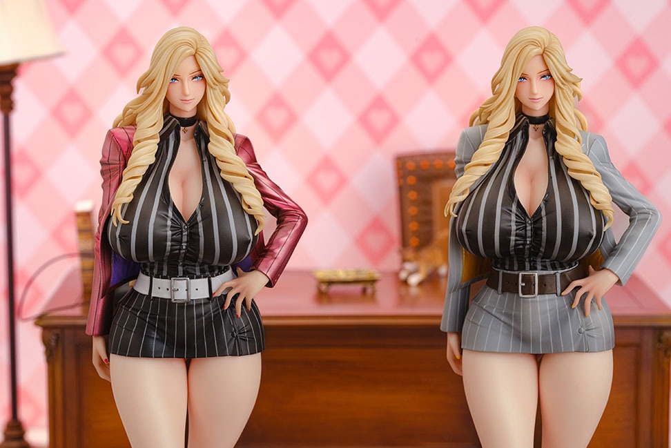 ギャル姉社長とハーレムオフィス 錦織 愛(グレースーツVer.)健全Ver.