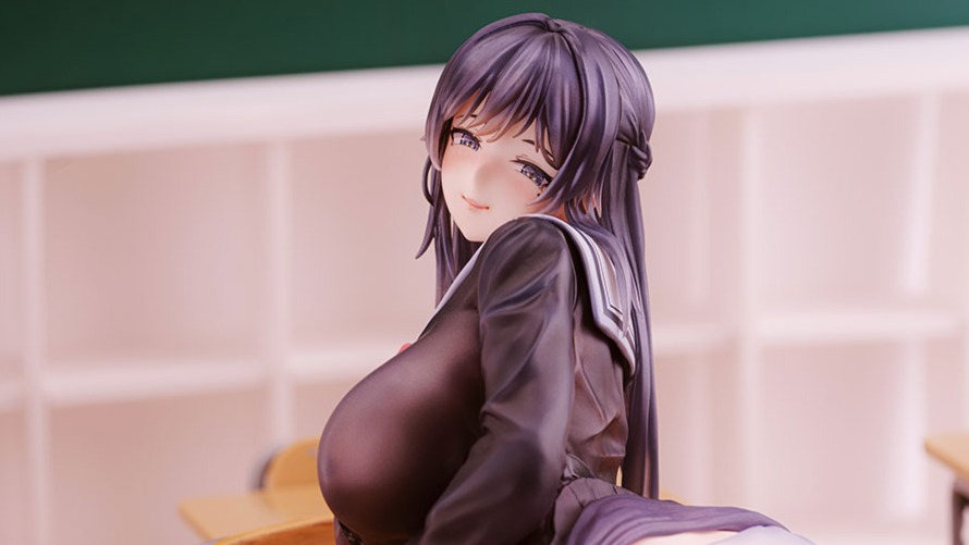 宮前詩帆 放課後バック illustration by 弱電波(健全Ver.)