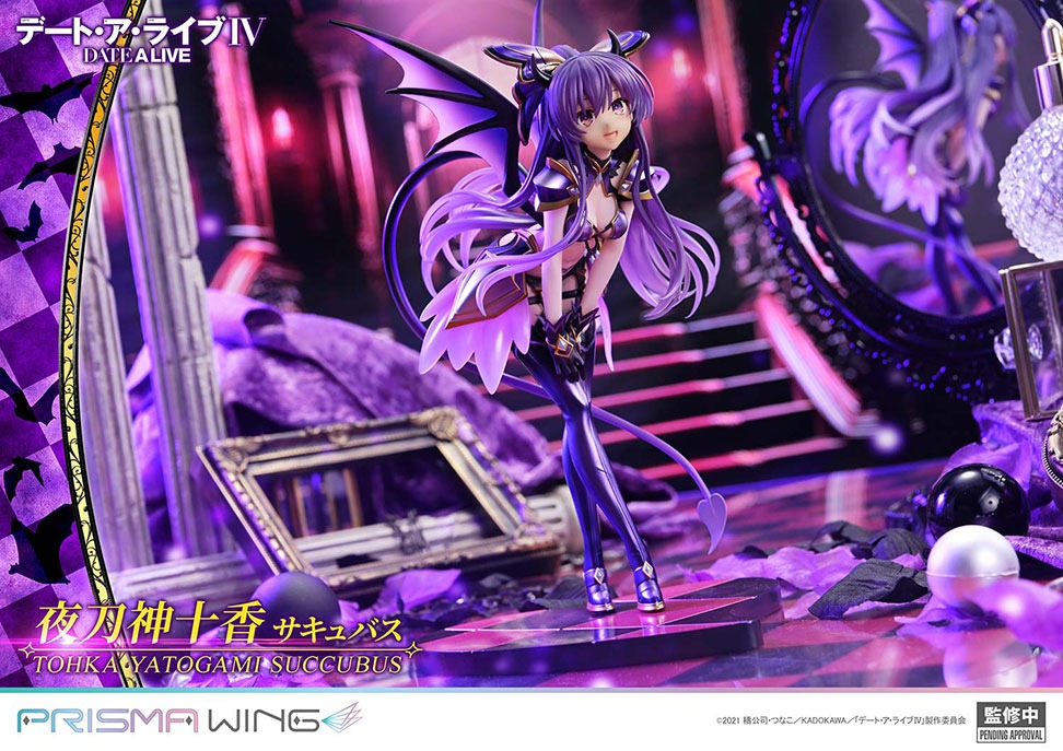 PRISMA WING デート・ア・ライブ 夜刀神十香 サキュバス  1/7 スケール 完成品フィギュア
