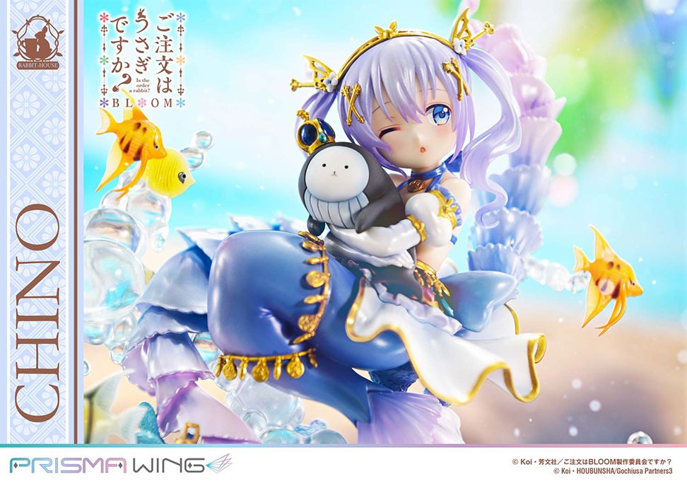 PRISMA WING ご注文はうさぎですか？ BLOOM チノ 1/7 スケール 完成品フィギュア