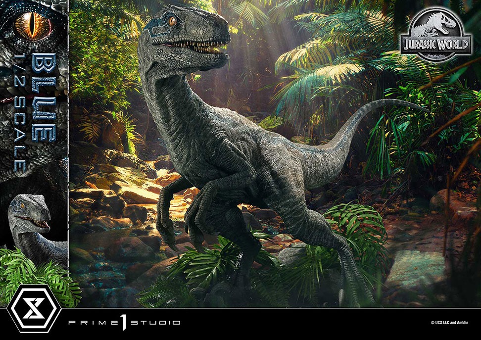 レガシーミュージアムコレクション ジュラシック・ワールド／炎の王国  ブルー 1/2 スケール