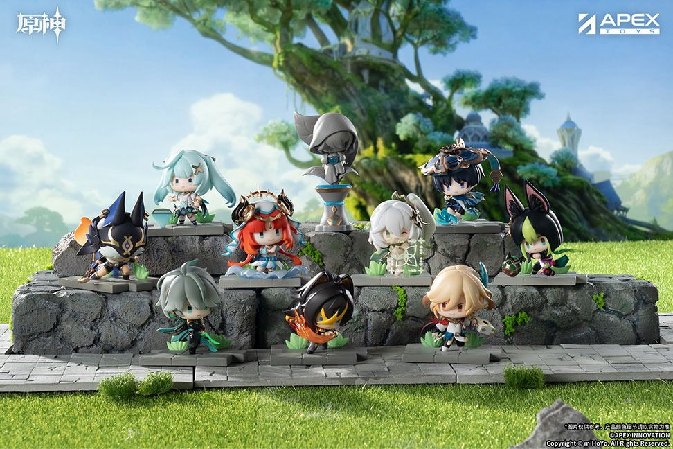 原神 「戦場の英姿」 トレーディングフィギュア スメール篇 9個入りBOX