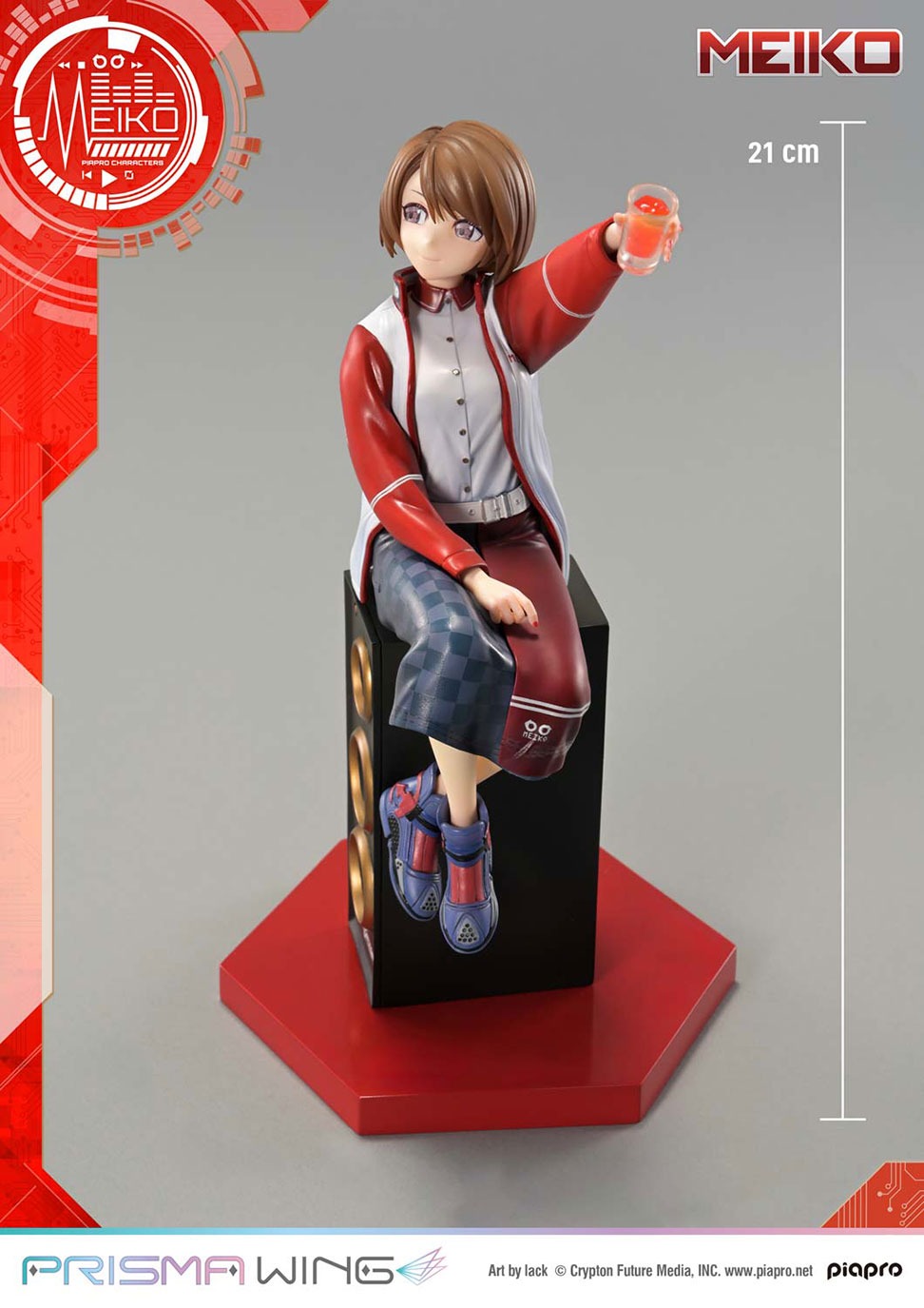 PRISMA WING ピアプロキャラクターズ MEIKO “Art by lack” 1/7 スケール 完成品フィギュア