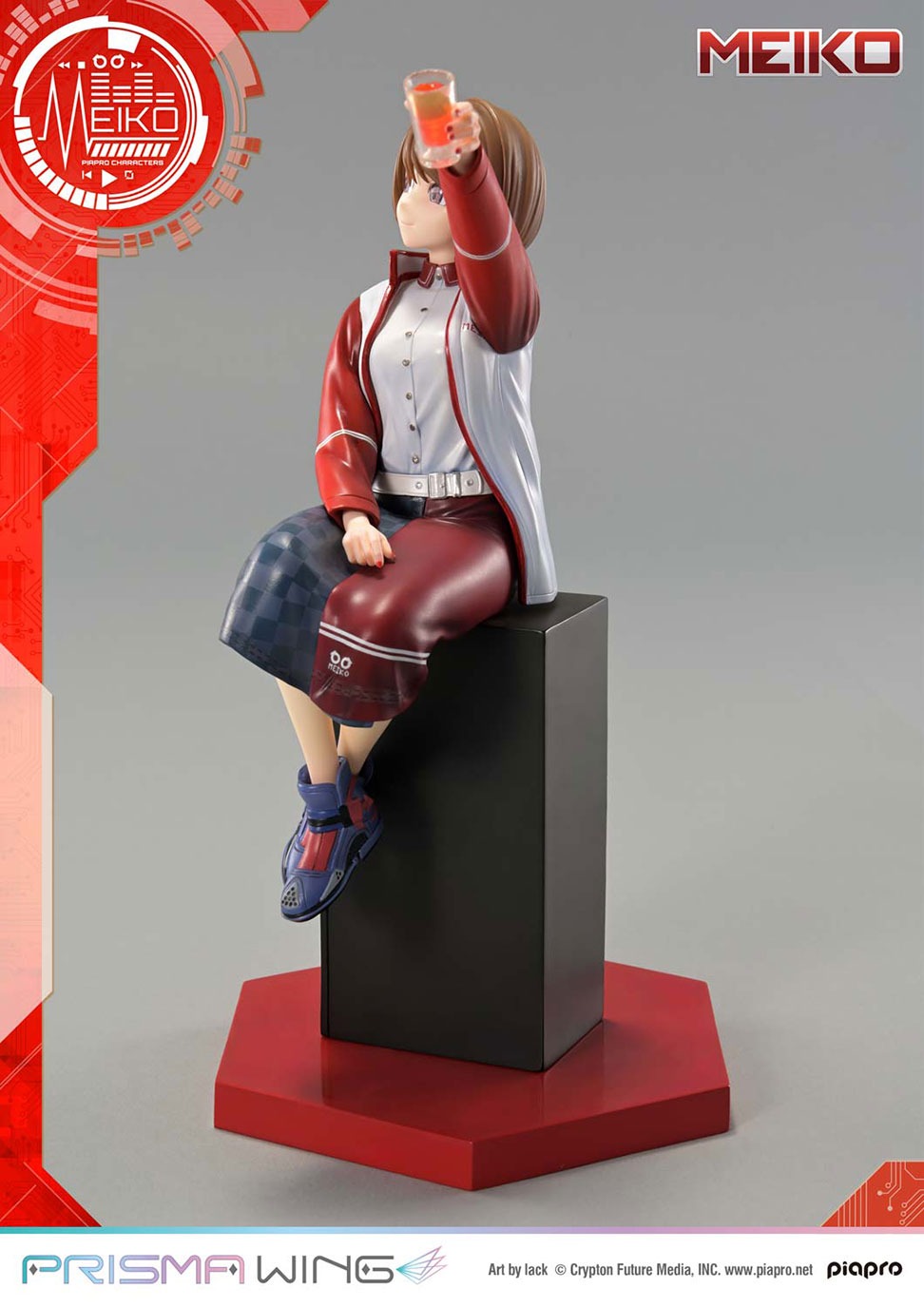 PRISMA WING ピアプロキャラクターズ MEIKO “Art by lack” 1/7 スケール 完成品フィギュア