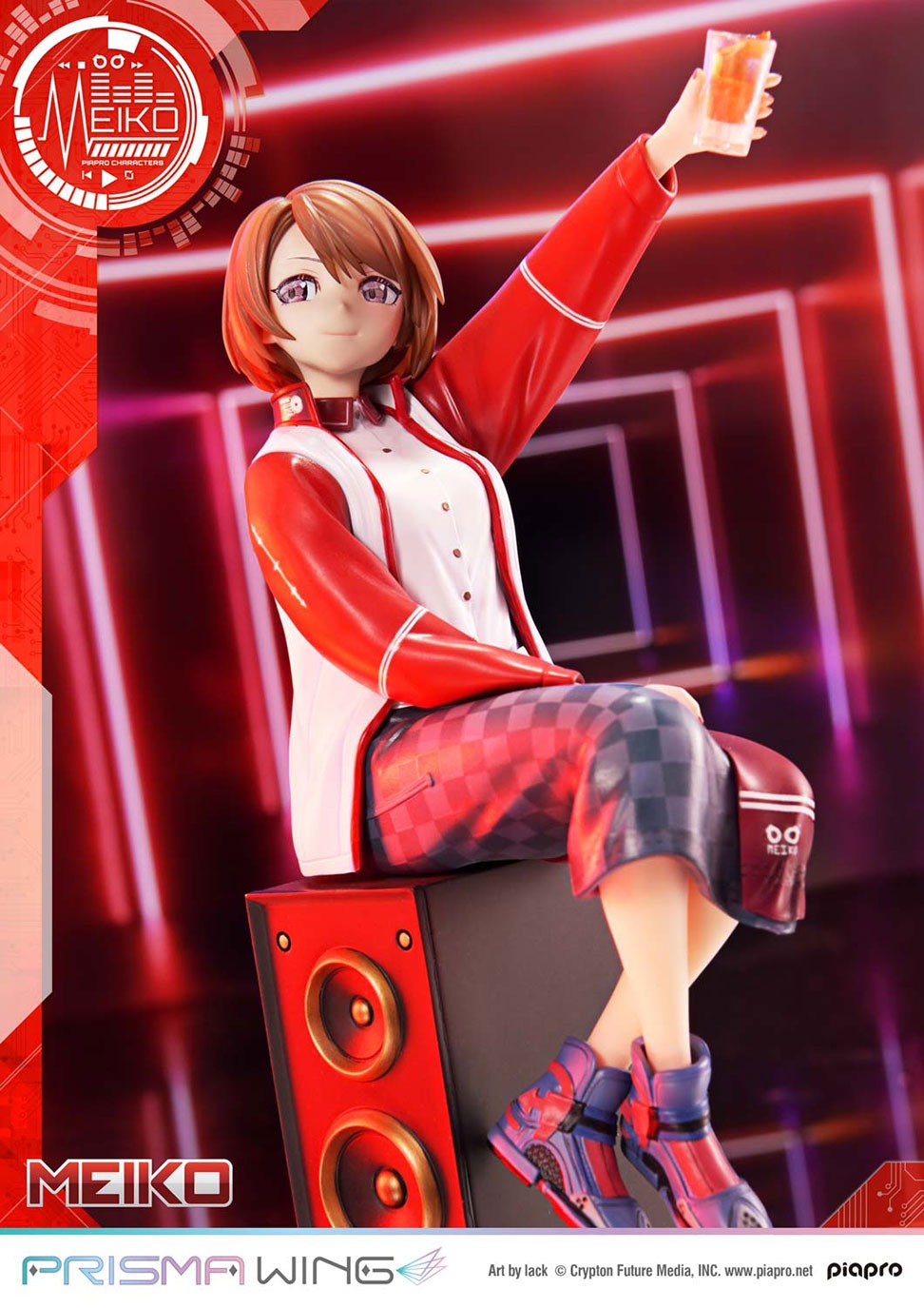 PRISMA WING ピアプロキャラクターズ MEIKO “Art by lack” 1/7 スケール 完成品フィギュア