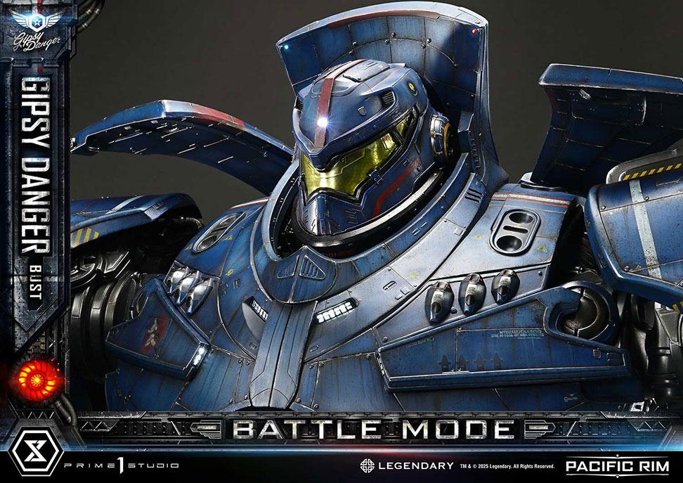 ライフサイズバスト パシフィック・リム ジプシー・デンジャー バトルモード