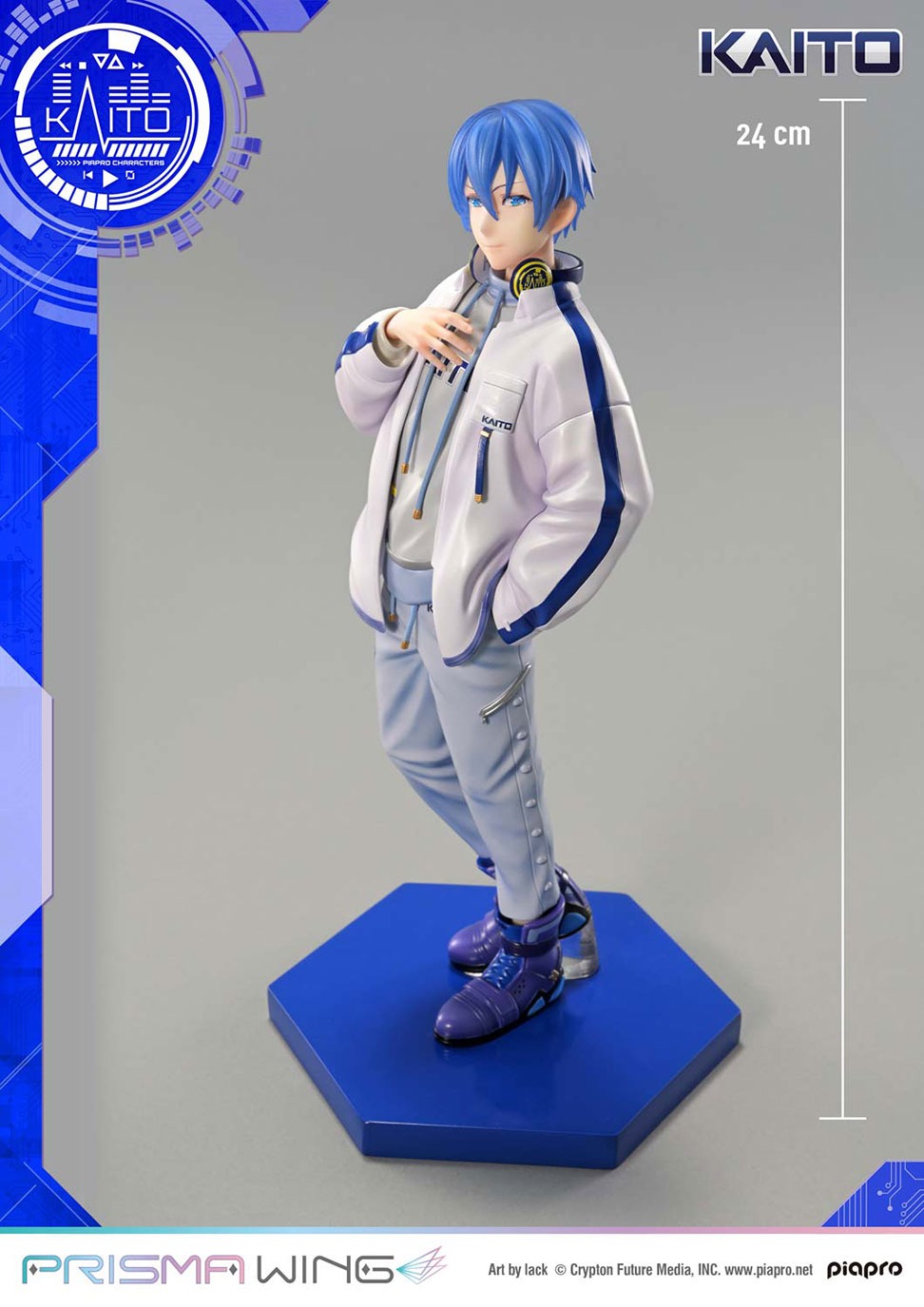 PRISMA WING ピアプロキャラクターズ KAITO “Art by lack”  1/7 スケール 完成品フィギュア