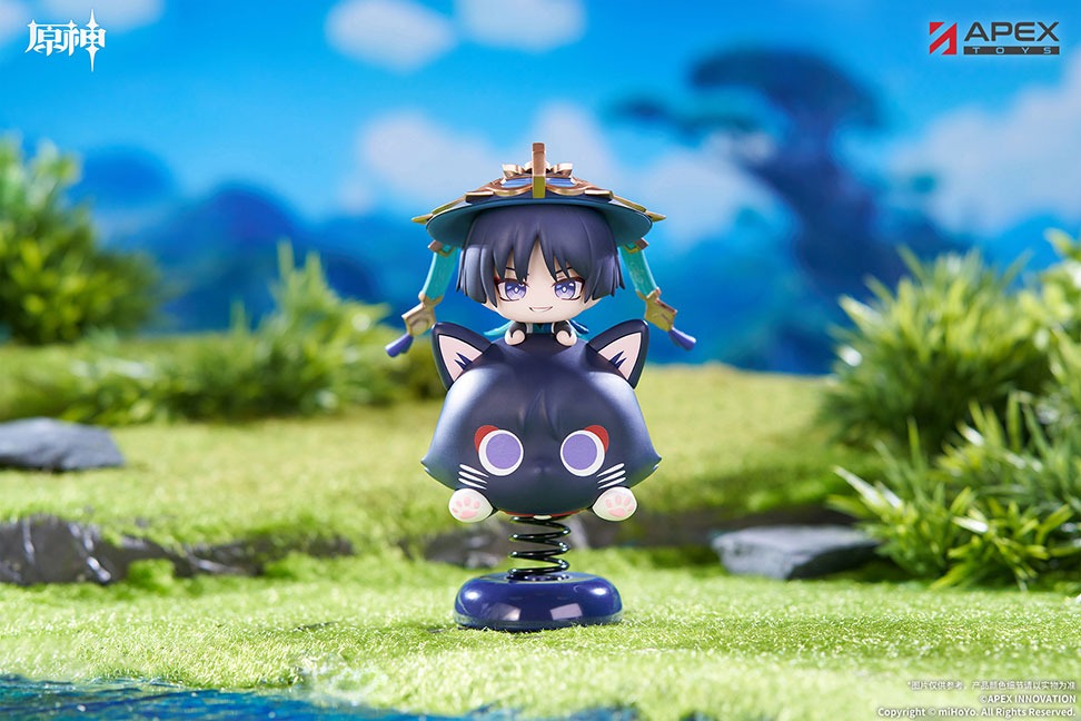 原神 放浪者 ちびキャラゆらゆらスタンド