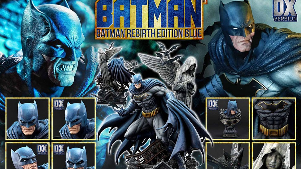アルティメットプレミアムマスターライン バットマン（コミック） バットマン Rebirth（ブルー） DX版