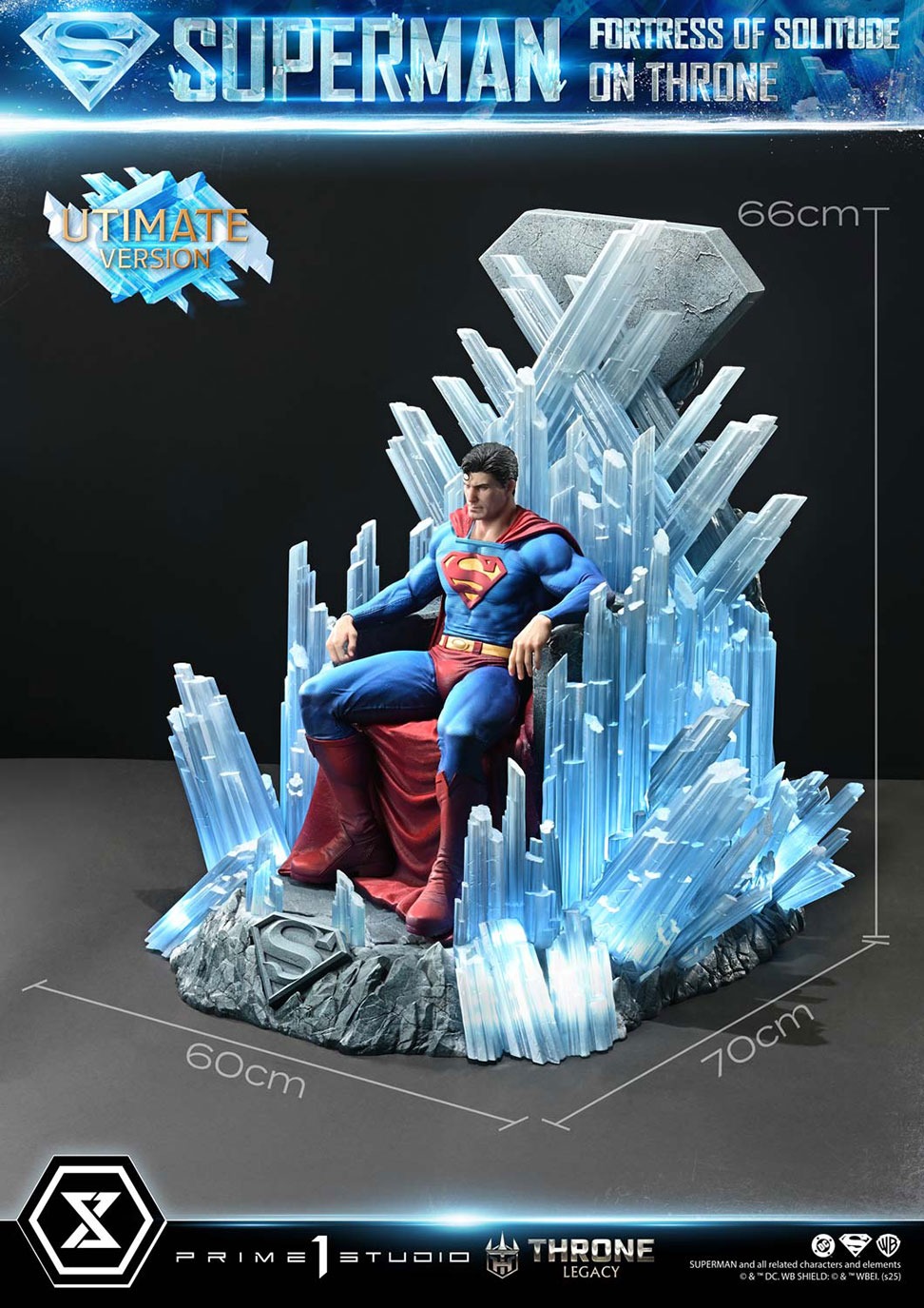 スローンレガシー スーパーマン（コミック） スーパーマン フォートレス・オブ・ソリチュード オン スローン  (Design by Gabriele Dell'Otto) アルティメット版