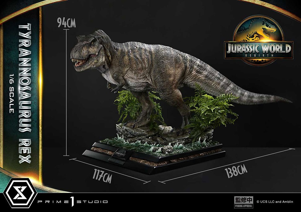 レガシーミュージアムコレクション ジュラシック・ワールド／復活の大地 ティラノサウルス・レックス 1/6 スケール