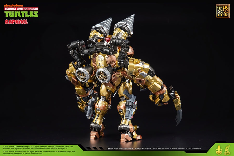 ティーンエイジ・ミュータント・ニンジャ・タートルズ HB0086  ラファエロ　ゴールデンバージョン