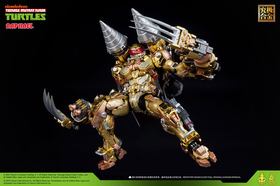 ティーンエイジ・ミュータント・ニンジャ・タートルズ HB0086  ラファエロ　ゴールデンバージョン