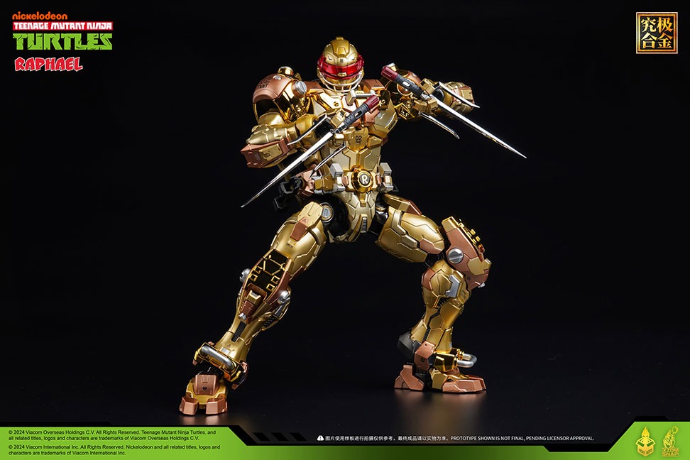 ティーンエイジ・ミュータント・ニンジャ・タートルズ HB0086  ラファエロ　ゴールデンバージョン