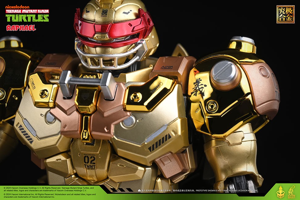 ティーンエイジ・ミュータント・ニンジャ・タートルズ HB0086  ラファエロ　ゴールデンバージョン