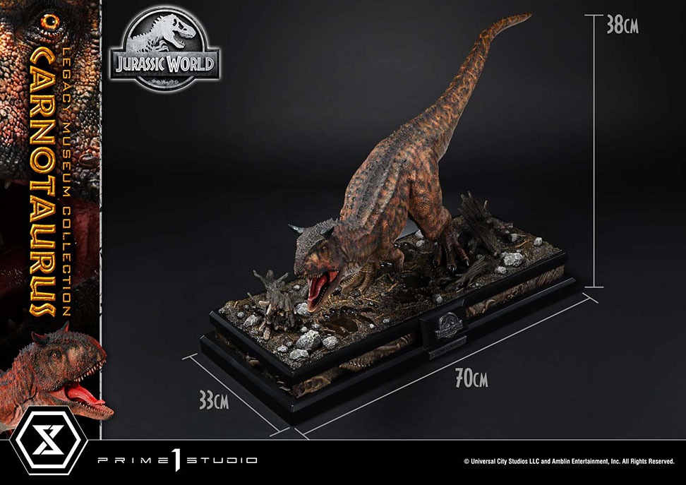 レガシーミュージアムコレクション ジュラシック・ワールド／炎の王国 カルノタウルス  1/15 スケール
