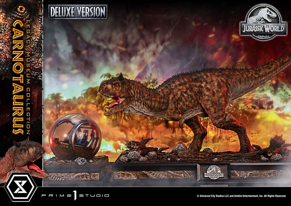 レガシーミュージアムコレクション ジュラシック・ワールド／炎の王国 カルノタウルス DX版 1/15 スケール