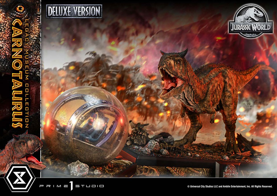 レガシーミュージアムコレクション ジュラシック・ワールド／炎の王国 カルノタウルス DX版 1/15 スケール
