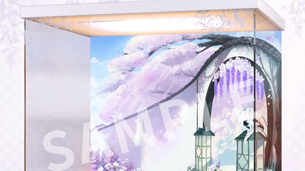アズールレーン 武蔵 純潔清浄のウィステリアVer.  専用LEDアクリル展示ケース