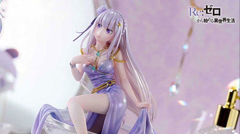 PRISMA WING Re:ゼロから始める異世界生活 エミリア グラス エディション  1/7スケール 完成品フィギュア