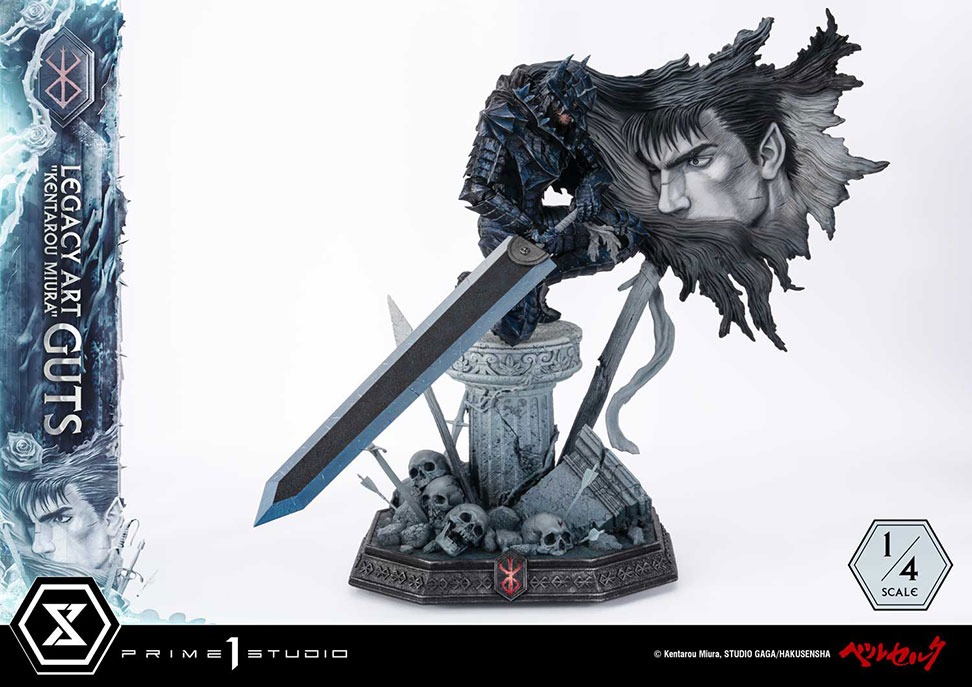レガシーアート“三浦 建太郎” ベルセルク ガッツ 1/4 スケール