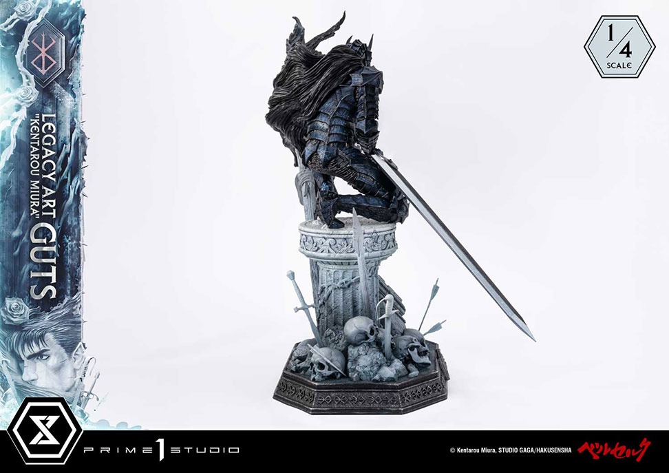 レガシーアート“三浦 建太郎” ベルセルク ガッツ 1/4 スケール