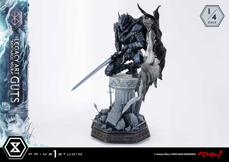 レガシーアート“三浦 建太郎” ベルセルク ガッツ 1/4 スケール