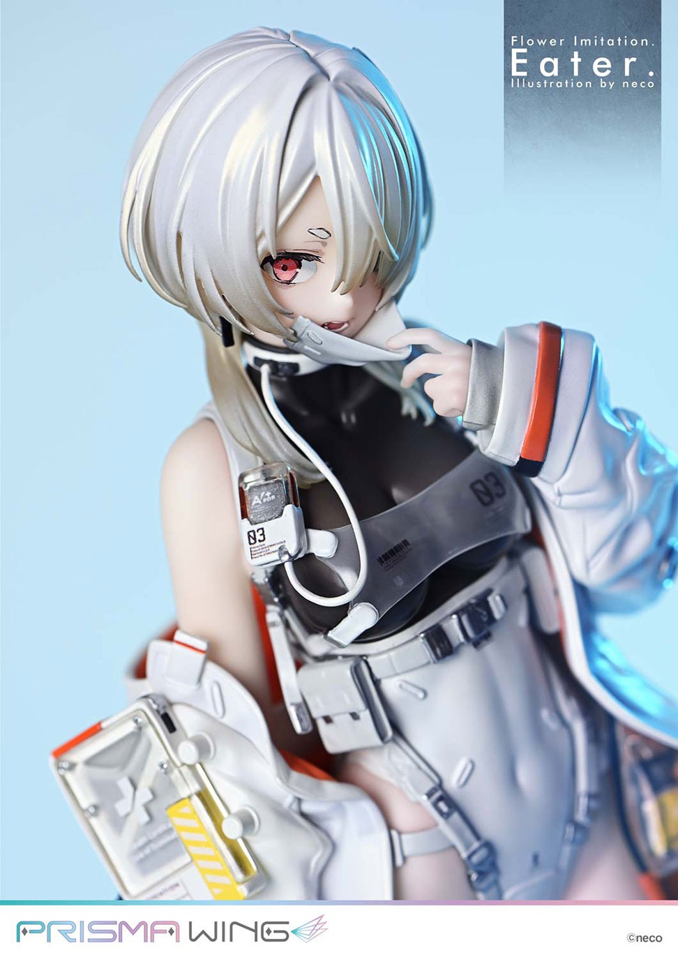 PRISMA WING Flower Imitation. Eater.  Illustration by neco 1/7 スケール 完成品フィギュア