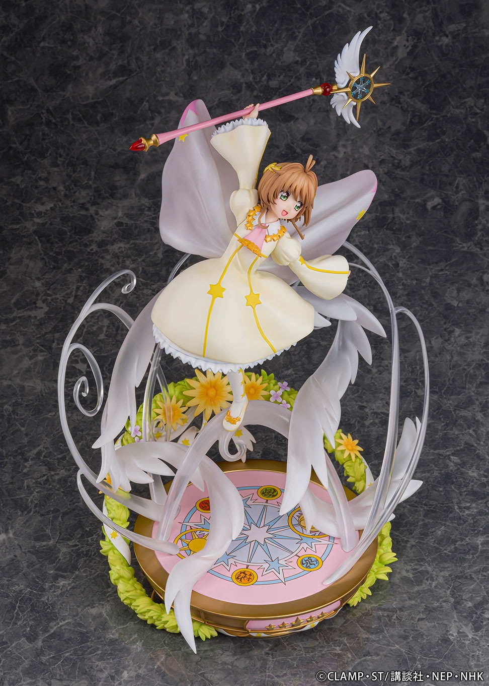 アニメ「カードキャプターさくら　クリアカード編」1/7スケールフィギュア「木之本桜 -soar-」