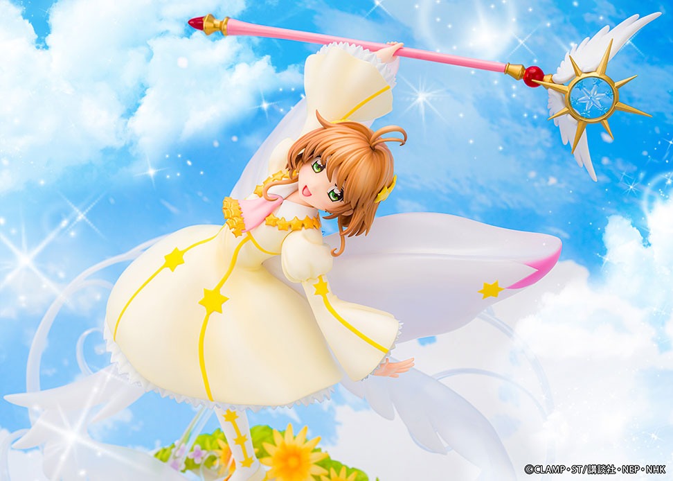 アニメ「カードキャプターさくら　クリアカード編」1/7スケールフィギュア「木之本桜 -soar-」