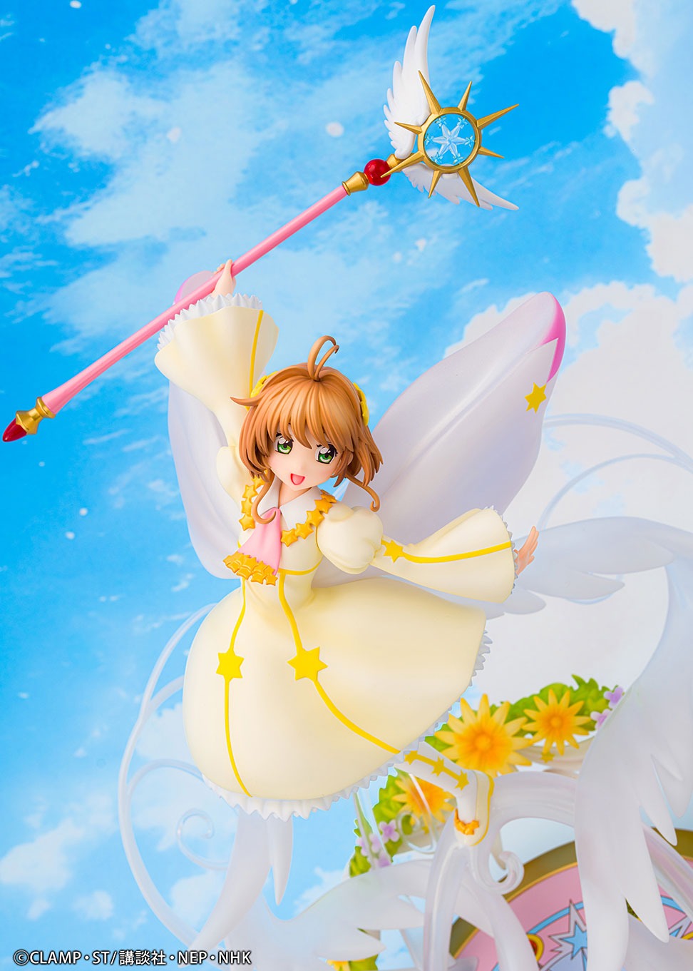 アニメ「カードキャプターさくら　クリアカード編」1/7スケールフィギュア「木之本桜 -soar-」