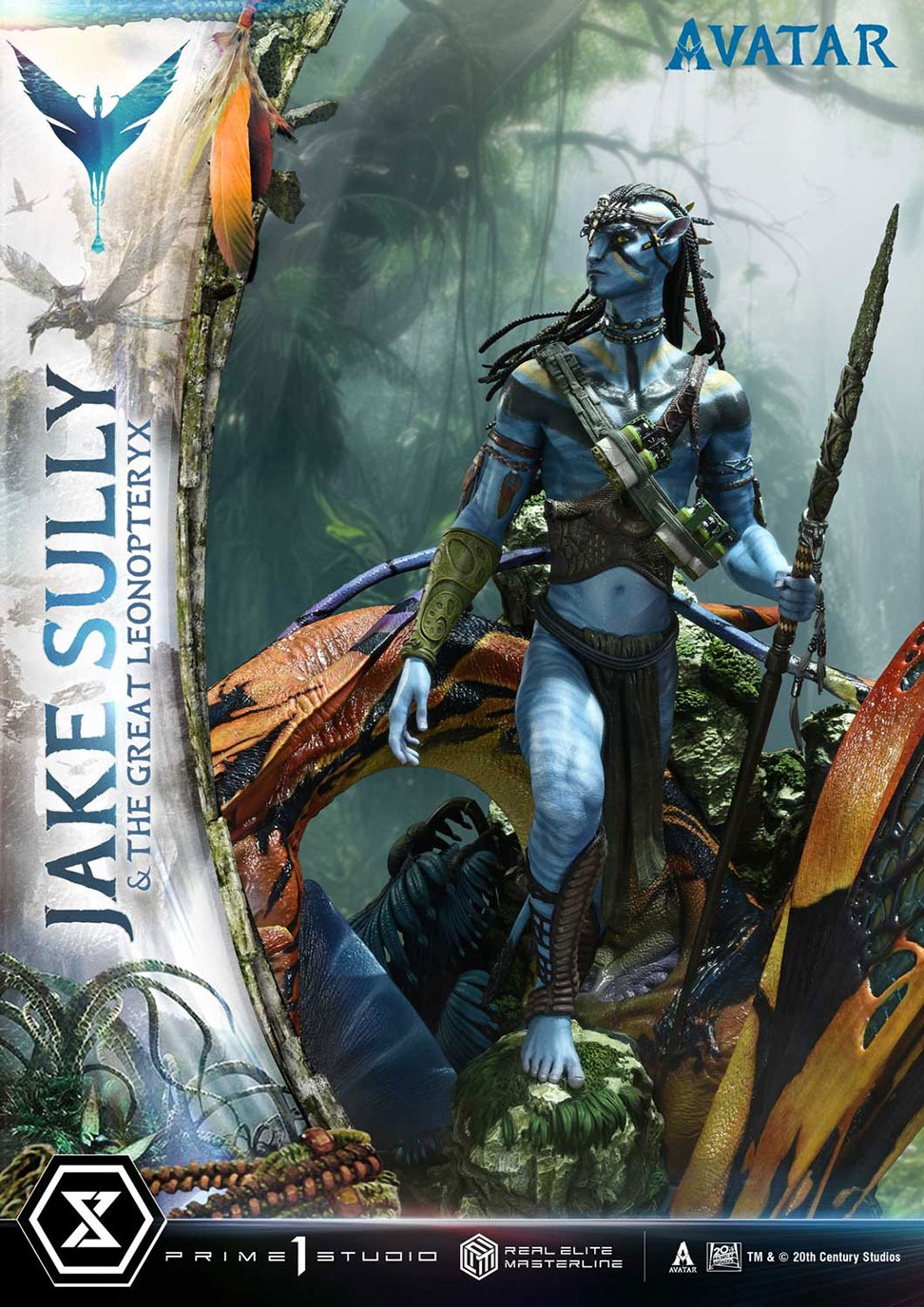 リアルエリートマスターライン アバター ジェイク・サリー＆グレート・レオノプテリクス アバターレガシーコレクション