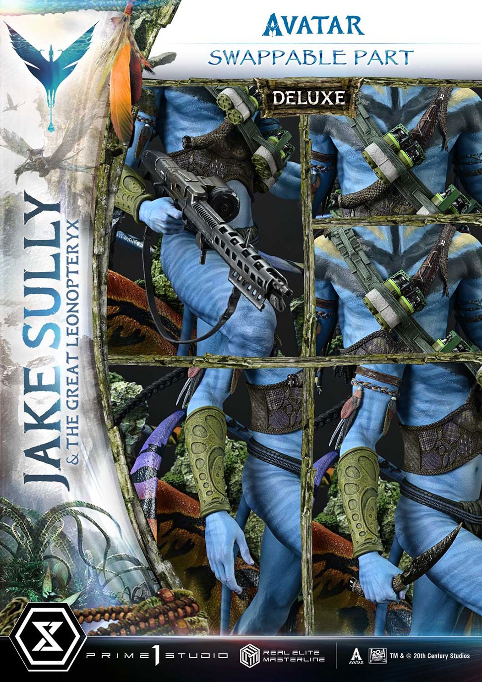 リアルエリートマスターライン アバター ジェイク・サリー＆グレート・レオノプテリクス アバターレガシーコレクション DX版