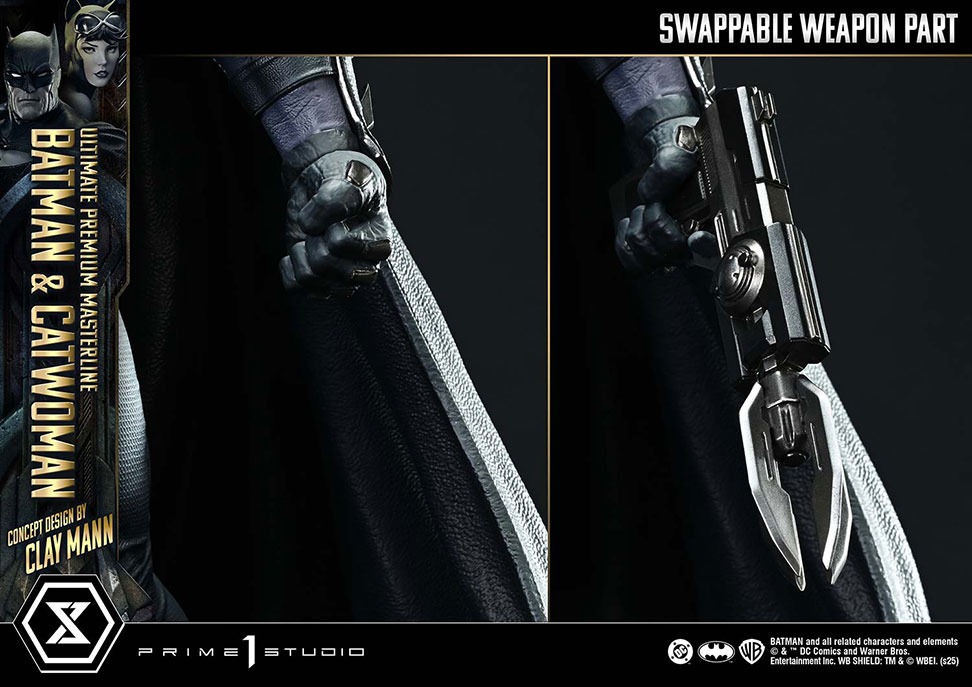 アルティメットプレミアムマスターライン バットマン（コミック） バットマン & キャットウーマン (Concept Design by CLAY MANN)