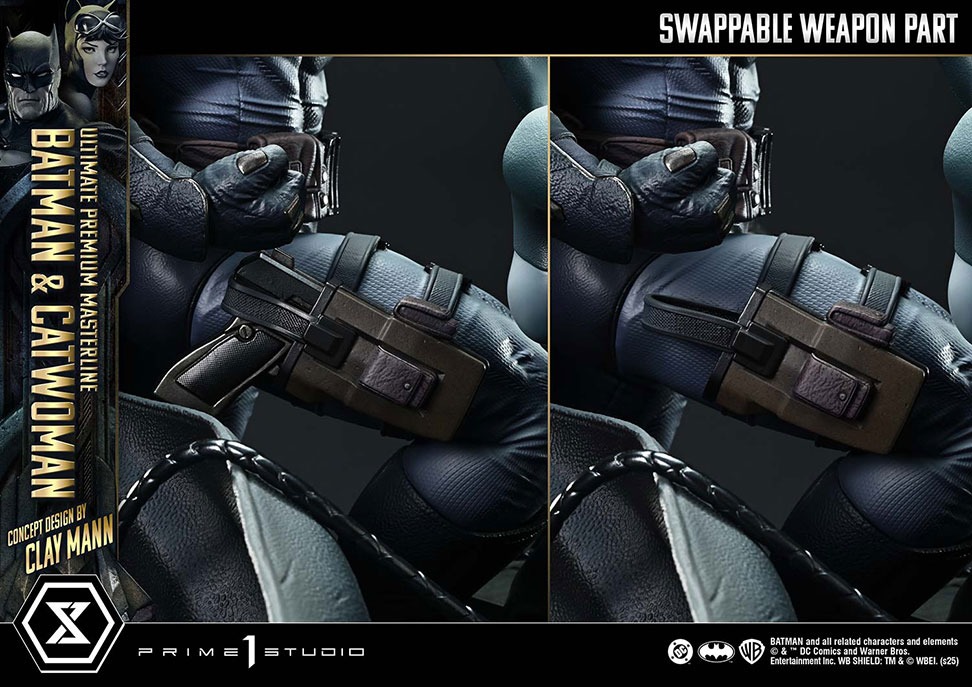 アルティメットプレミアムマスターライン バットマン（コミック） バットマン & キャットウーマン (Concept Design by CLAY MANN)