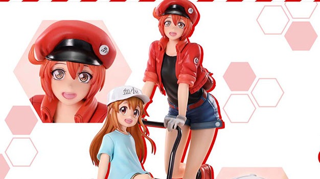 PRISMA WING はたらく細胞 赤血球＆血小板 Non Scale 完成品フィギュア