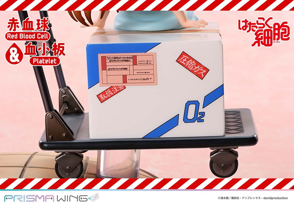 PRISMA WING はたらく細胞 赤血球＆血小板 Non Scale 完成品フィギュア