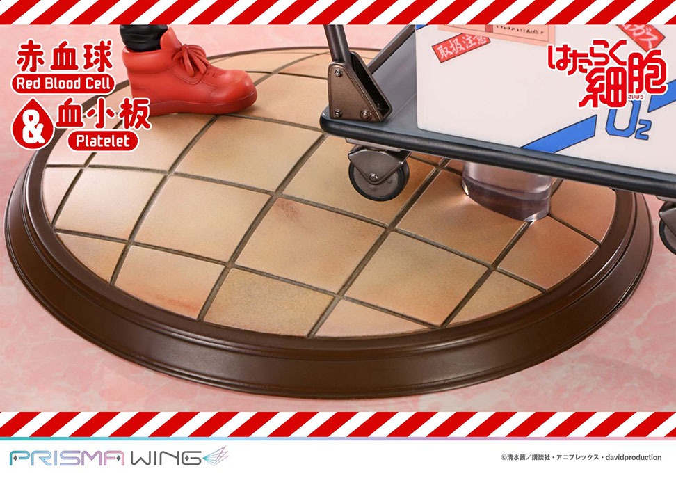 PRISMA WING はたらく細胞 赤血球＆血小板 Non Scale 完成品フィギュア
